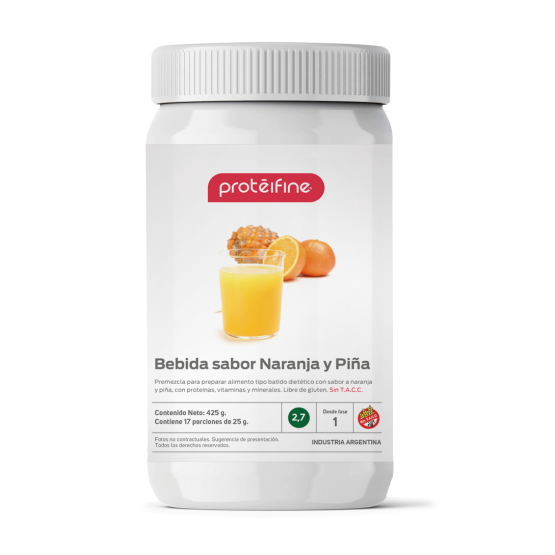 Bebida Naranja-Piña (Pote 425 g)