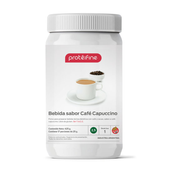 Bebida Café Capuccino (Pote 425 g)